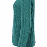 Danefae Danetwister Cable Sweater Light Slate - La Vie en Rose Damesmode