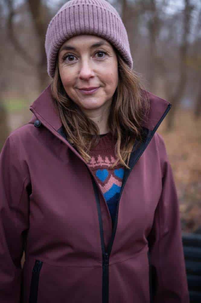 Danefae The Danedogwalker Raincoat Dark Merlot - La Vie en Rose Damesmode