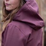Danefae The Danedogwalker Raincoat Dark Merlot - La Vie en Rose Damesmode