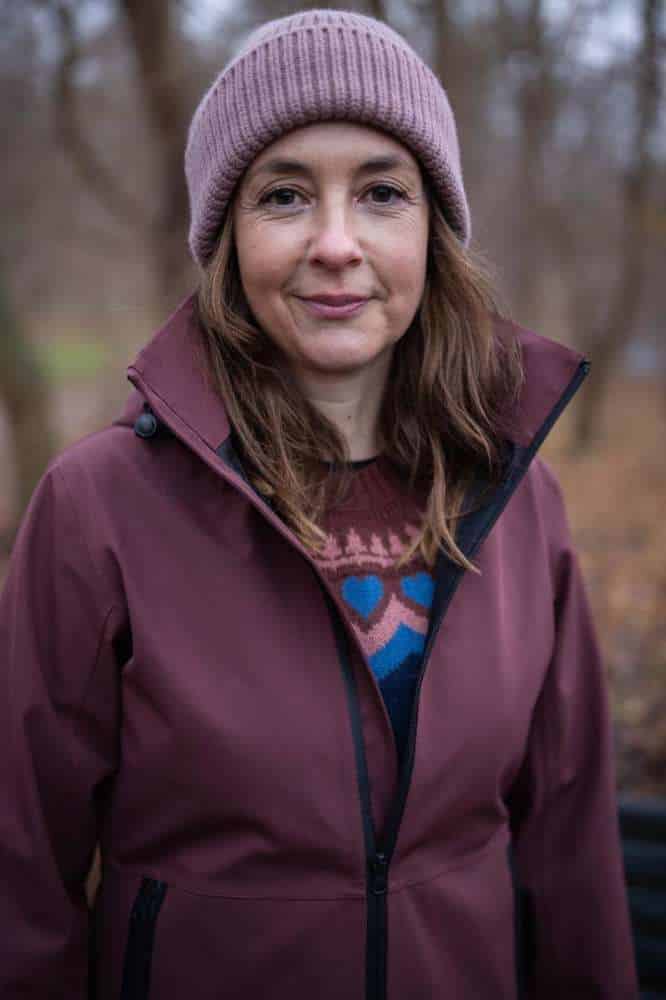 Danefae The Danedogwalker Raincoat Dark Merlot - La Vie en Rose Damesmode