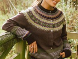 Eribé Alpine Cardigan Heather - La Vie en Rose Damesmode