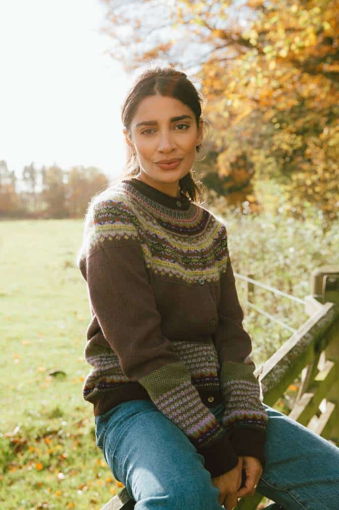 Eribé Alpine Cardigan Heather - La Vie en Rose Damesmode