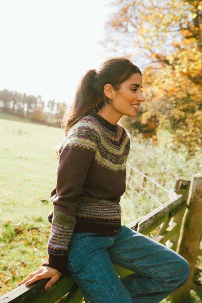 Eribé Alpine Cardigan Heather - La Vie en Rose Damesmode