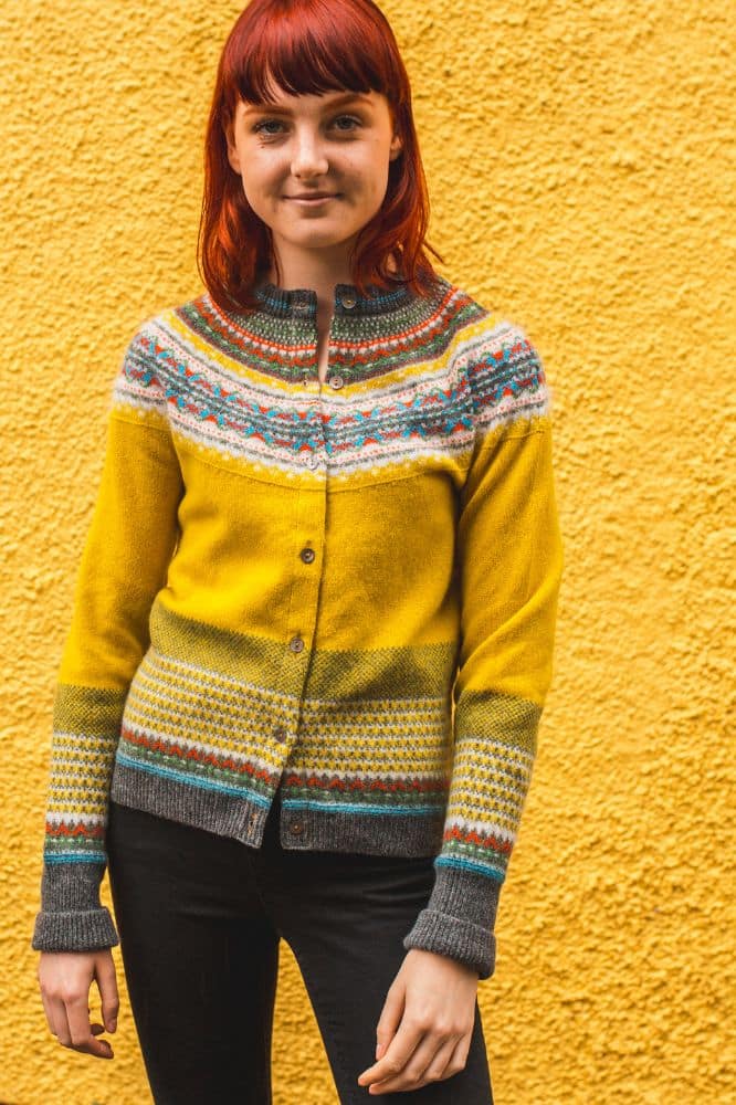 La Vie en Rose Damesmode - Eribé Alpine Cardigan Piccalilli (21)