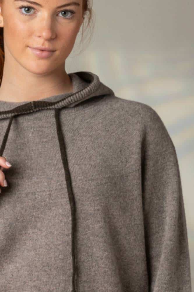 Eribé Corry Hoody Sweater Vole - La Vie en Rose Damesmode