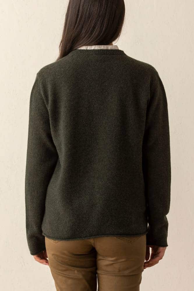 Eribé Corry T-Shirt Sweater Seaweed - La Vie en Rose Damesmode