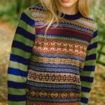 Eribé Stobo Fairisle Sweater Reversible - La Vie en Rose Damesmode