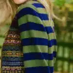 Eribé Stobo Fairisle Sweater Reversible - La Vie en Rose Damesmode