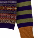 Eribé Stobo Fairisle Sweater Reversible - La Vie en Rose Damesmode