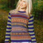 Eribé Stobo Fairisle Sweater Reversible - La Vie en Rose Damesmode