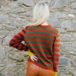 Eribé Stobo Stripe Sweater Harissa - La Vie en Rose Damesmode (1)