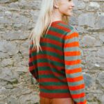 Eribé Stobo Stripe Sweater Harissa - La Vie en Rose Damesmode (1)