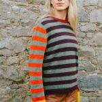 Eribé Stobo Stripe Sweater Harissa - La Vie en Rose Damesmode (1)