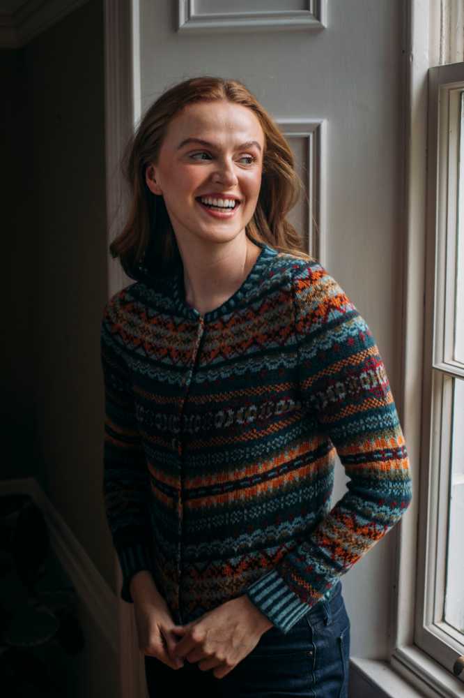 Eribé Treeline Kinross Cardigan Prelude - La Vie en Rose Damesmode