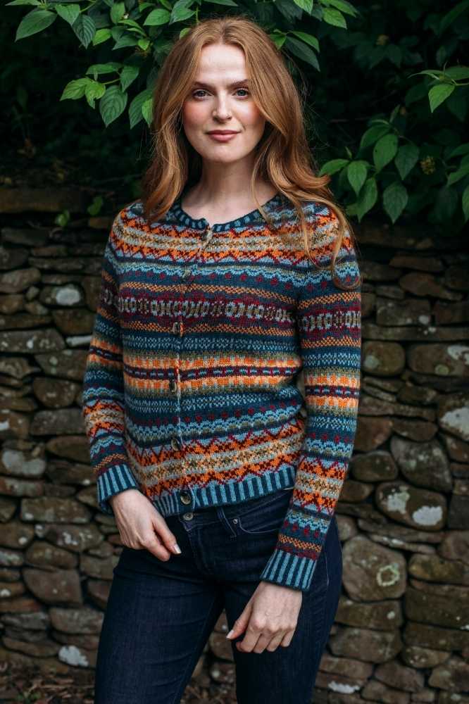 Eribé Treeline Kinross Cardigan Prelude - La Vie en Rose Damesmode