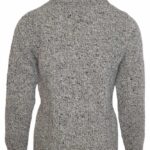Fisherman Out Of Ireland Merino Polo Neck Sweater Porridge - La Vie en Rose Damesmode (666 x 1000 px)