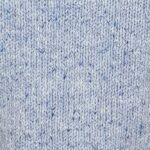 Fisherman out of Ireland Merino Wool Knitted Ladies Sweater Blue Mist - La Vie en Rose Damesmode