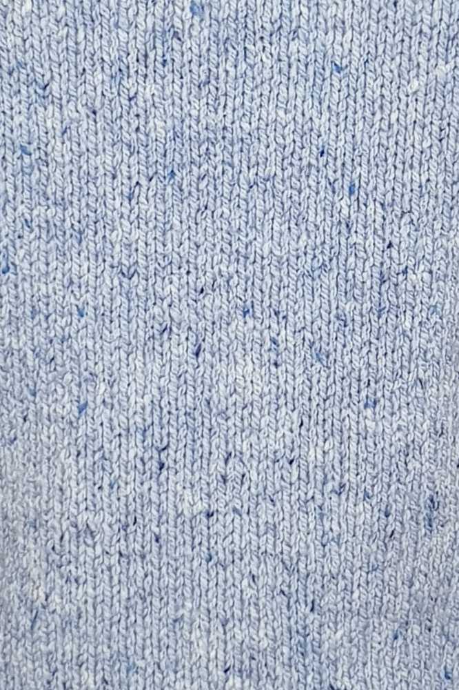 Fisherman out of Ireland Merino Wool Knitted Ladies Sweater Blue Mist - La Vie en Rose Damesmode