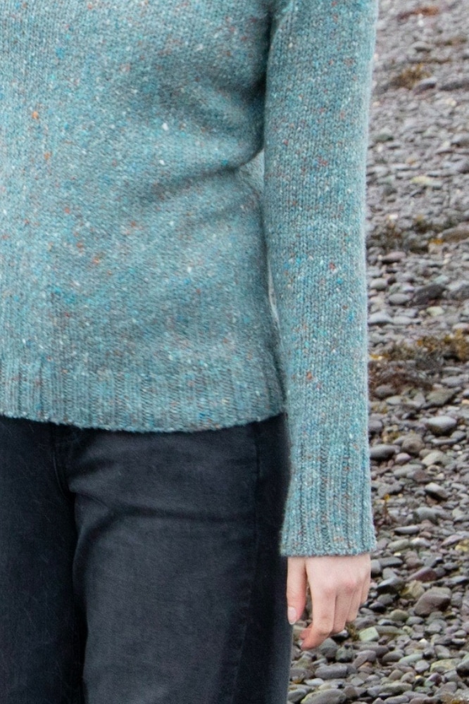 Fisherman out of Ireland Polo Neck Sweater Seafoam - La Vie en Rose Damesmode Enkhuizen