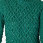 Irelands Eye Trellis Sweater Green Garden - La Vie en Rose Damesmode