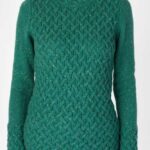 Irelands Eye Trellis Sweater Green Garden - La Vie en Rose Damesmode