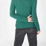 Irelands Eye Trellis Sweater Green Garden - La Vie en Rose Damesmode