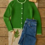 IrelandsEye Killiney Cardigan Meadow - La Vie en Rose Damesmode