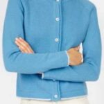 IrelandsEye Knitwear Killiney Cardigan Azure - La Vie en Rose Damesmode