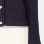 IrelandsEye Knitwear Killiney Cardigan Navy - La Vie en Rose Damesmode