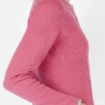 IrelandsEye Knitwear Killiney Cardigan Rose Pink - La Vie en Rose Damesmode