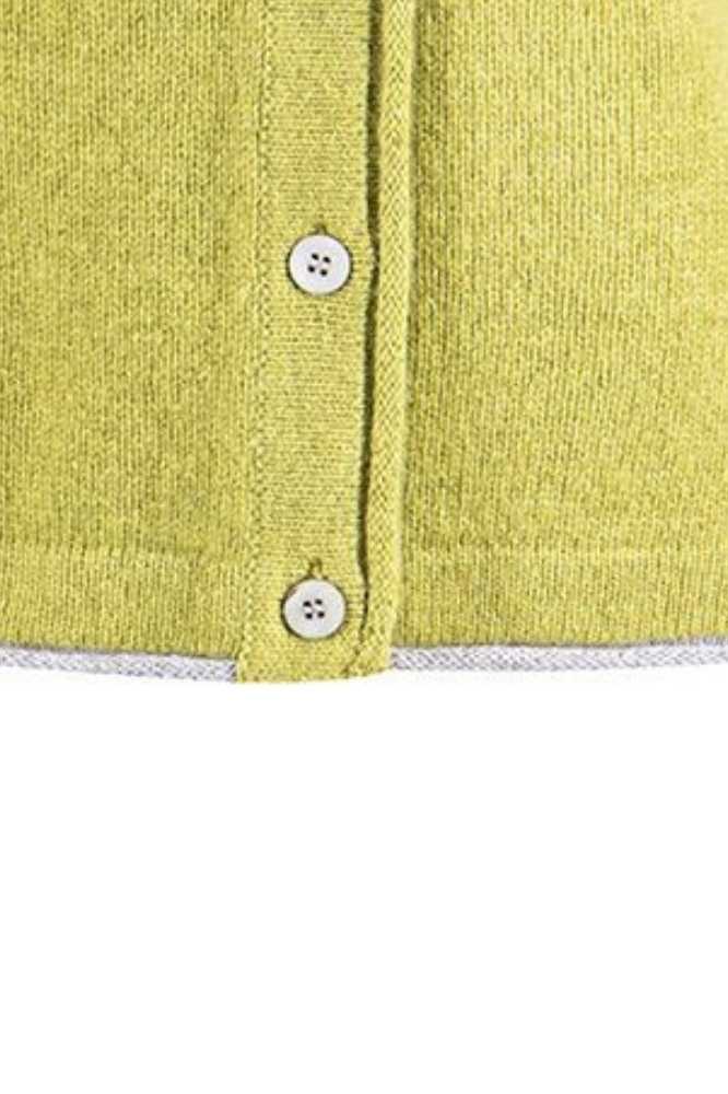 IrelandsEye KnitwearKilliney Cardigan Green Apple - La Vie en Rose Damesmode