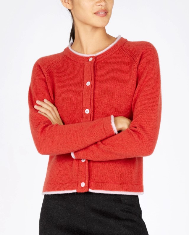 Irelands Eye Killiney Cardigan Tandoori