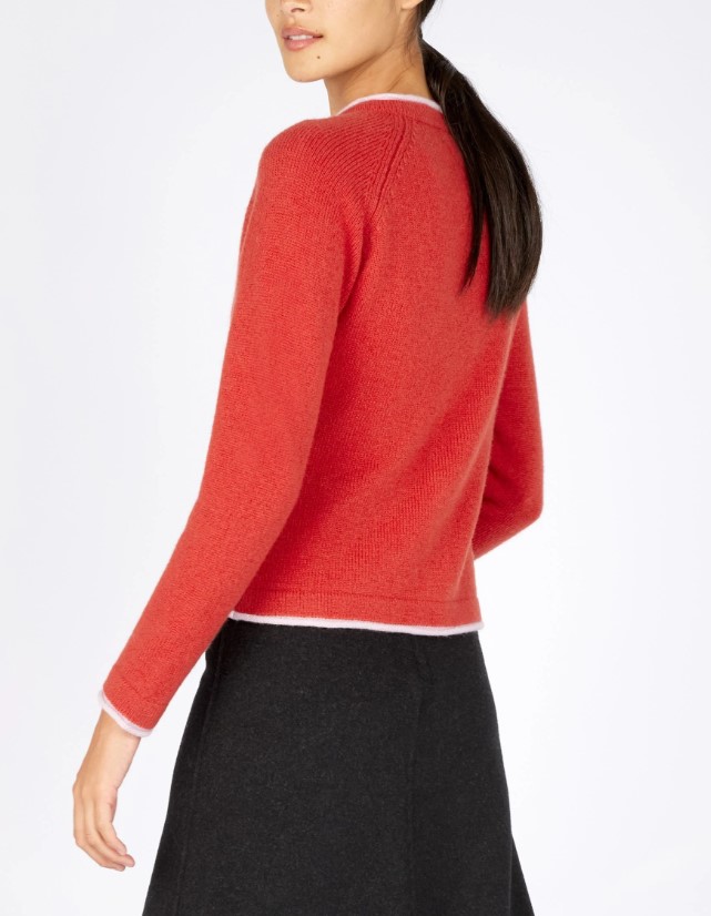 Irelands Eye Killiney Cardigan Tandoori