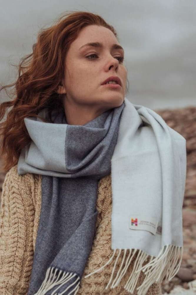 John Hanly 100% Merino Wrap 772