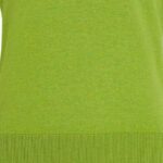 King Louie Agnes V Top Cocoon Dark Citron - La Vie en Rose Damesmode