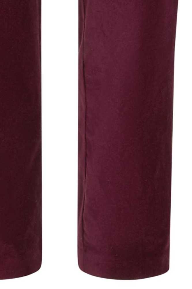 King Louie Ann Pants Fargo Carbernet Red - La Vie en Rose Damesmode