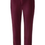 King Louie Ann Pants Fargo Carbernet Red - La Vie en Rose Damesmode