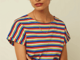 King Louie Aria Top Samui Stripe Bluing
