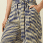 King Louie Ava Pants Pretty Check - La Vie en Rose Damesmode