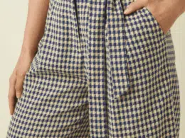 King Louie Ava Pants Pretty Check - La Vie en Rose Damesmode