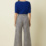 King Louie Ava Pants Pretty Check - La Vie en Rose Damesmode