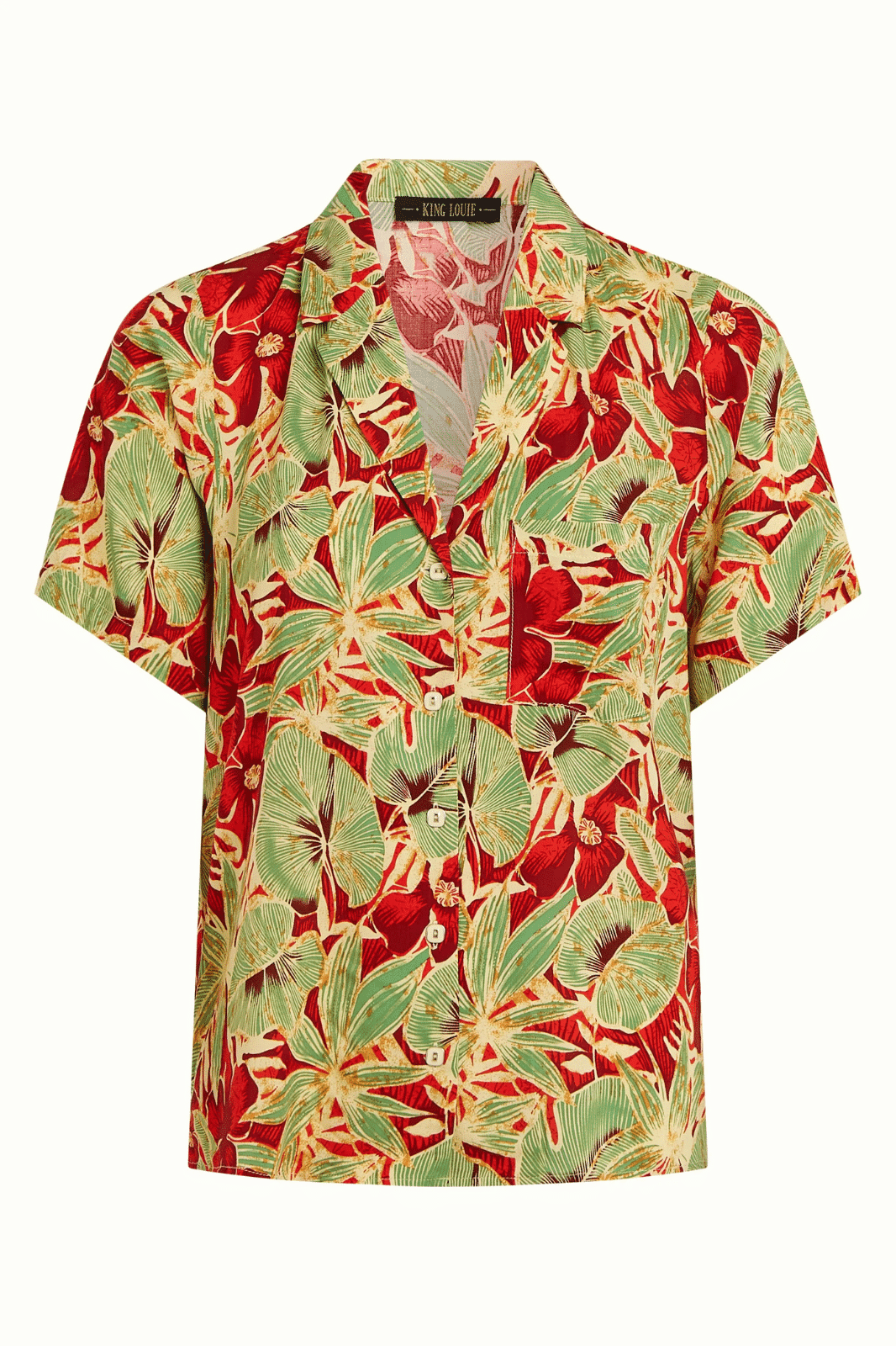 King Louie Bella Blouse Rico - La Vie en Rose Damesmode