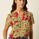 King Louie Bella Blouse Rico - La Vie en Rose Damesmode