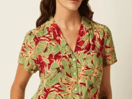 King Louie Bella Blouse Rico - La Vie en Rose Damesmode