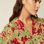 King Louie Bella Blouse Rico - La Vie en Rose Damesmode