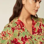 King Louie Bella Blouse Rico - La Vie en Rose Damesmode