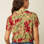 King Louie Bella Blouse Rico - La Vie en Rose Damesmode