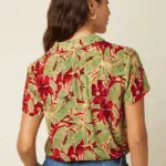 King Louie Bella Blouse Rico - La Vie en Rose Damesmode