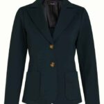 King Louie Bibi Blazer Uni Rodeo Sycamore Green - La Vie en Rose Damesmode