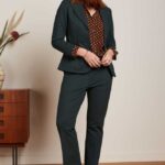 King Louie Bibi Blazer Uni Rodeo Sycamore Green - La Vie en Rose Damesmode